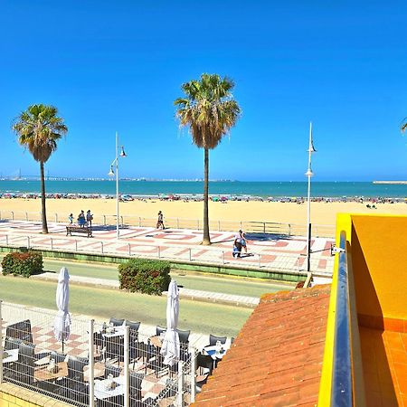 Beachfront Duplex 1ª Linea & Terraces Oceanfront El Puerto de Santa Maria Bagian luar foto