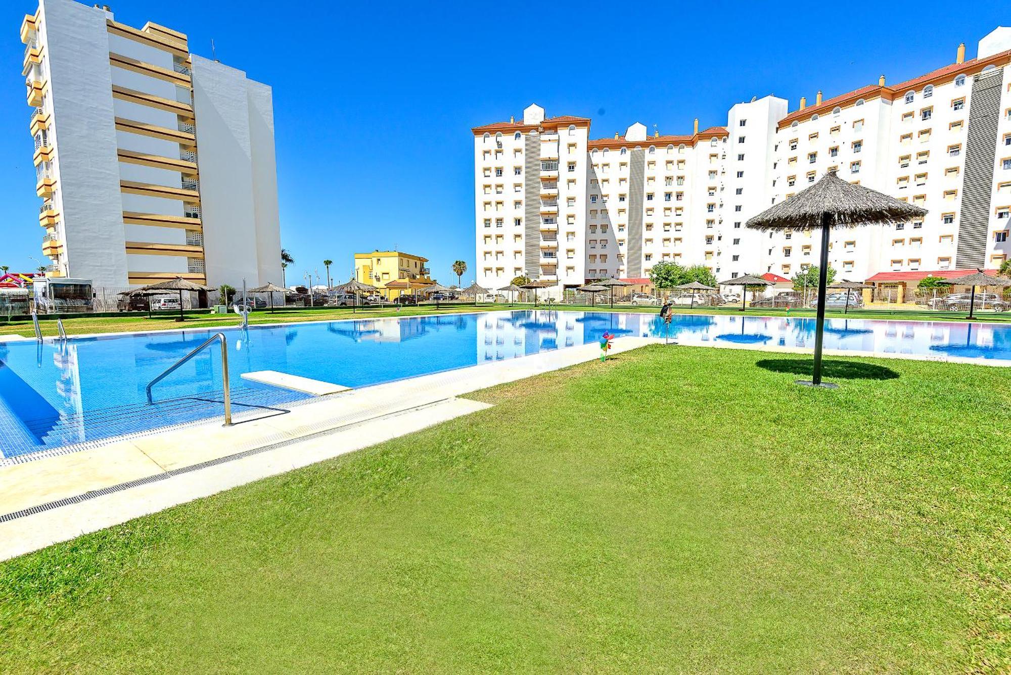 Beachfront Duplex 1ª Linea & Terraces Oceanfront El Puerto de Santa Maria Bagian luar foto